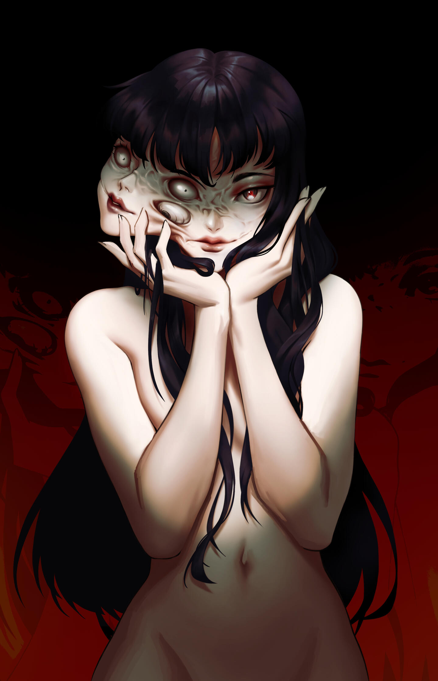 junji ito fanart: tomie
